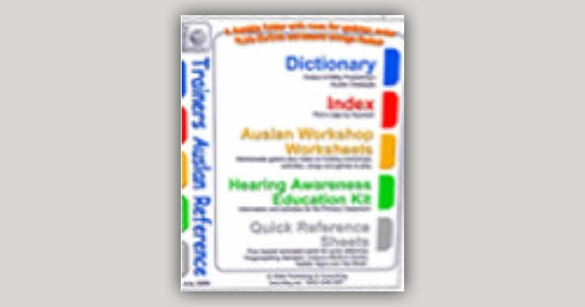 Trainers Auslan Reference : Price Comparison on Booko